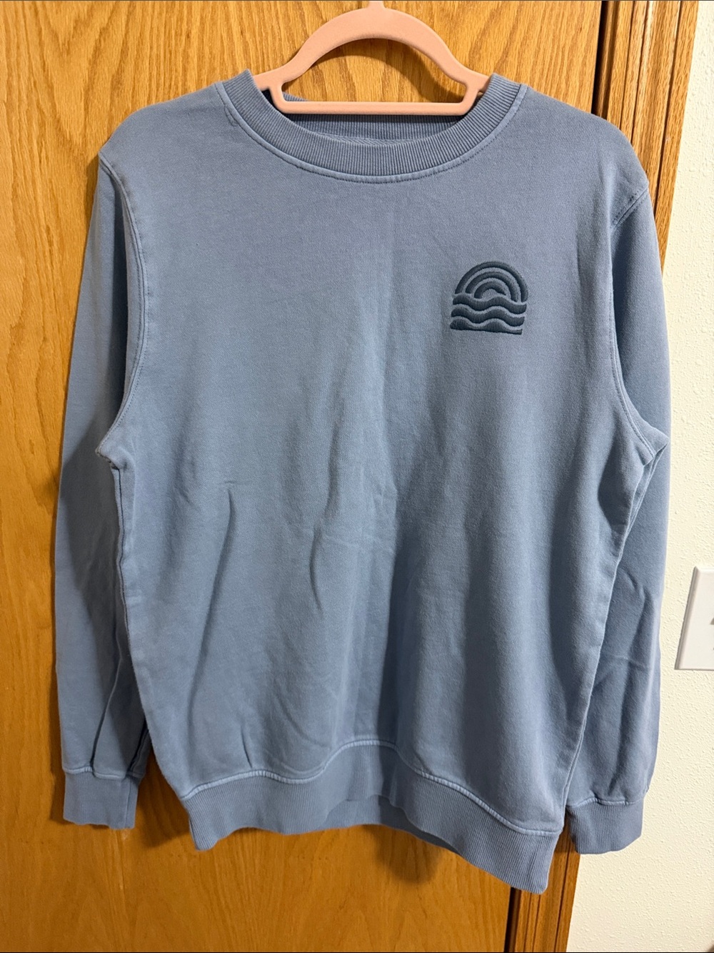 Goodfellow & Co Light Blue Crewneck Sweatshirt